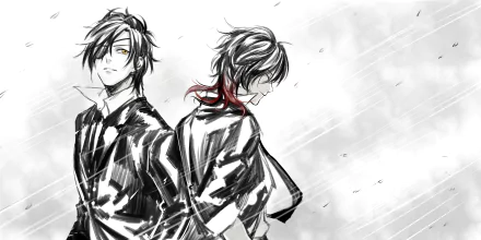 Shokudaikiri Mitsutada Ookurikara (Touken Ranbu) Anime Touken Ranbu HD Desktop Wallpaper | Background Image