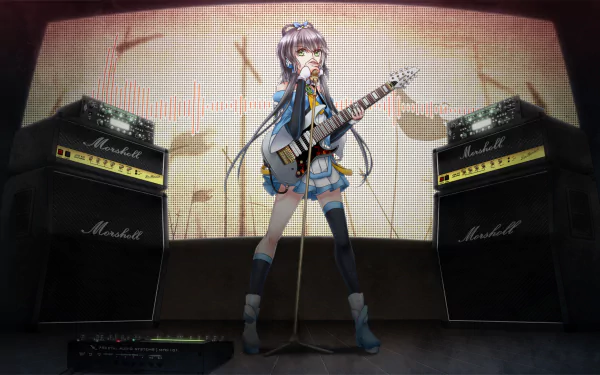 Luo Tianyi Anime Vocaloid HD Desktop Wallpaper | Background Image