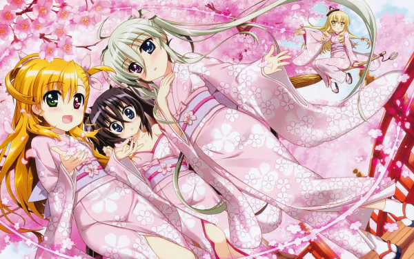 Anime Magical Girl Lyrical Nanoha HD Desktop Wallpaper | Background Image