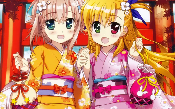 Anime Magical Girl Lyrical Nanoha HD Desktop Wallpaper | Background Image