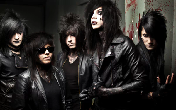 heavy metal hard rock music Black Veil Brides HD Desktop Wallpaper | Background Image