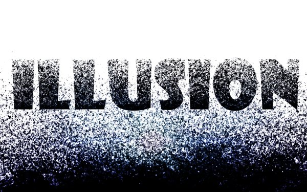 Misc Word Illusion Black & White HD Wallpaper | Background Image