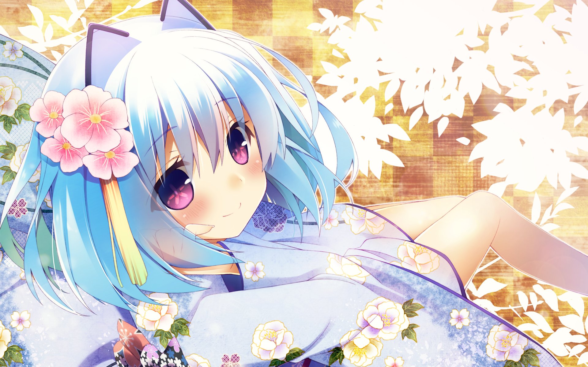 Download Anime 1000-chan HD Wallpaper by かのら