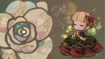 Beatrice (Umineko no Naku Koro ni) Anime Umineko: When They Cry HD Desktop Wallpaper | Background Image