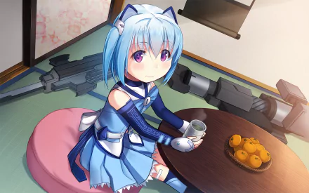 Anime 1000-chan HD Desktop Wallpaper | Background Image