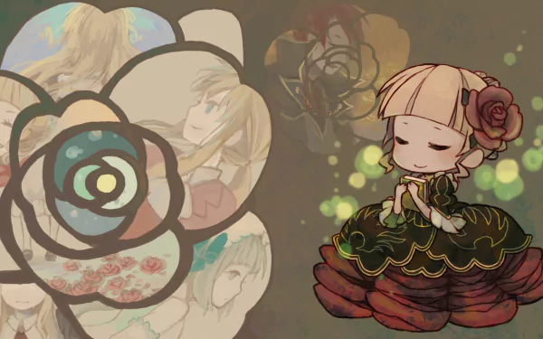 Beatrice (Umineko no Naku Koro ni) Anime Umineko: When They Cry HD Desktop Wallpaper | Background Image