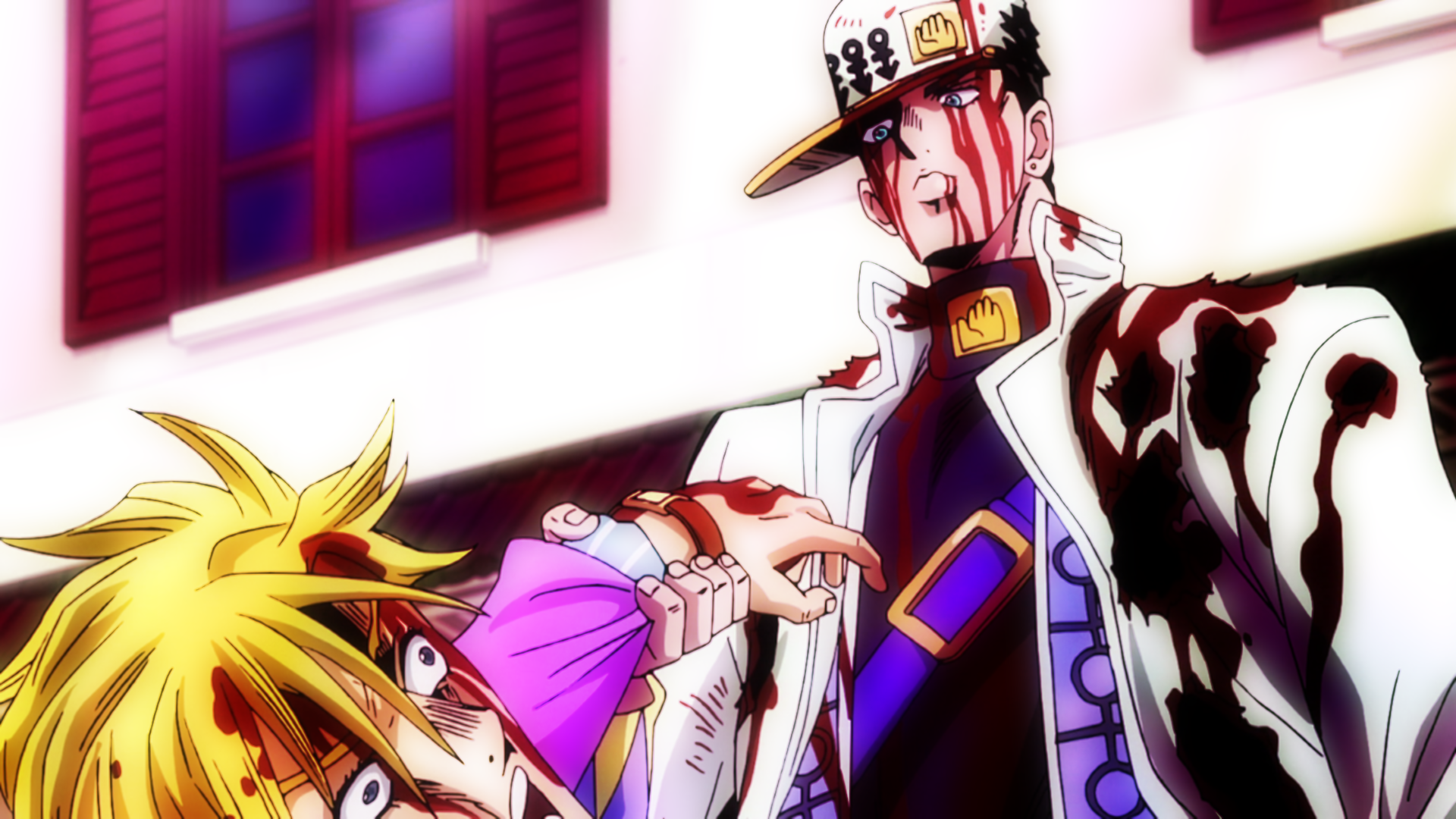 Anime Jojo's Bizarre Adventure HD Wallpaper by Terumi Nishii