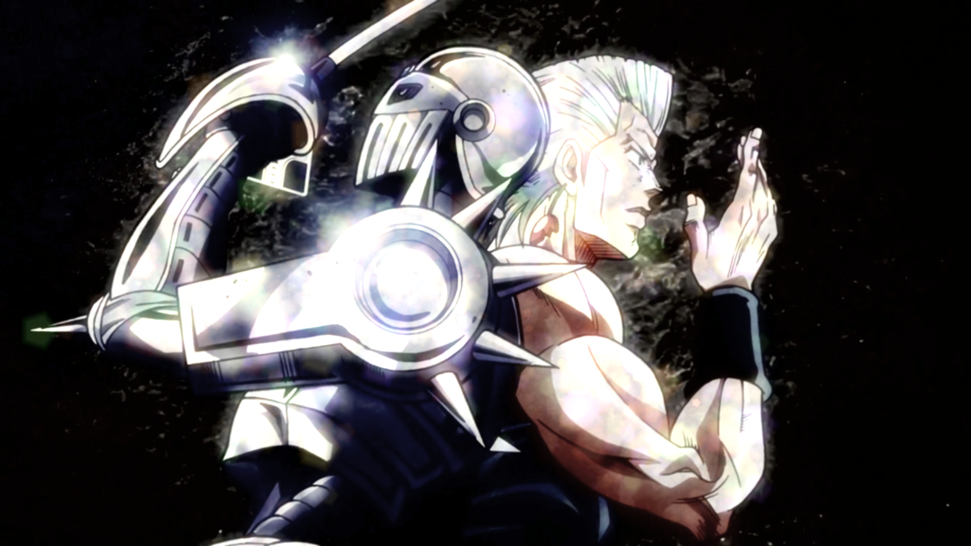 Download Silver Chariot (Jojo's Bizarre Adventure) Jean Pierre Polnareff Anime Jojo's Bizarre Adventure HD Wallpaper