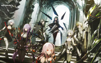 Pixiv Fantasia T: Vibrant Anime HD Wallpaper by 千夜QYS3