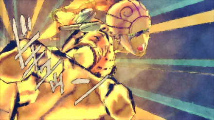 Gold Experience (Jojo's Bizarre Adventure) Anime Jojo's Bizarre Adventure HD Desktop Wallpaper | Background Image