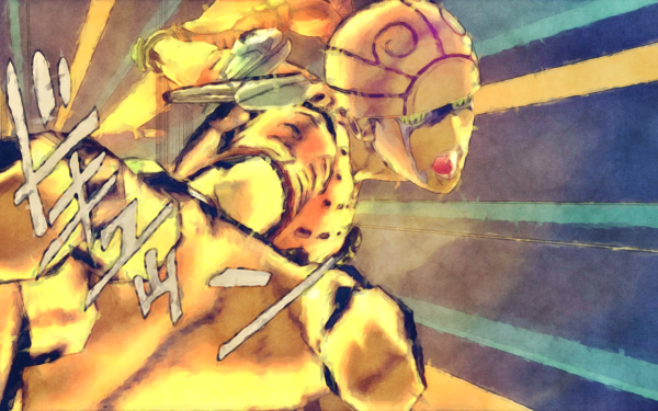 Anime Jojo's Bizarre Adventure Gold Experience HD Wallpaper | Background Image