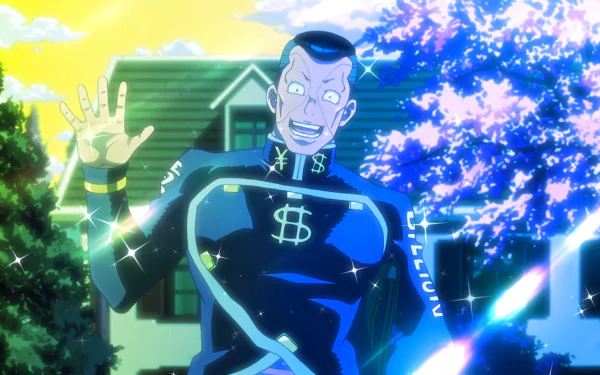 Okuyasu Nijimura Anime Jojo's Bizarre Adventure HD Desktop Wallpaper | Background Image