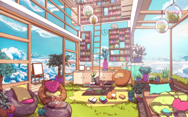 Anime room anime room HD Desktop Wallpaper | Background Image