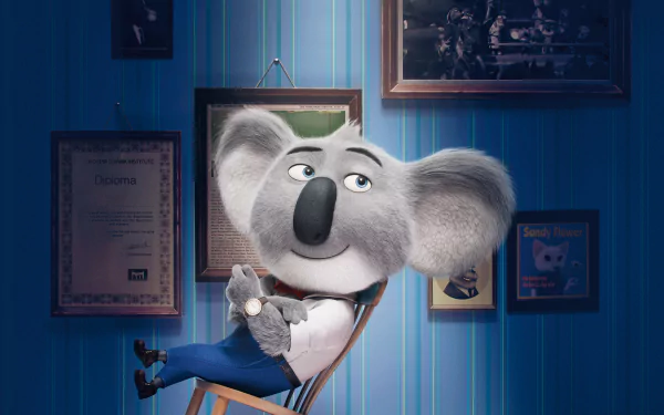 Buster Moon koala movie Sing HD Desktop Wallpaper | Background Image