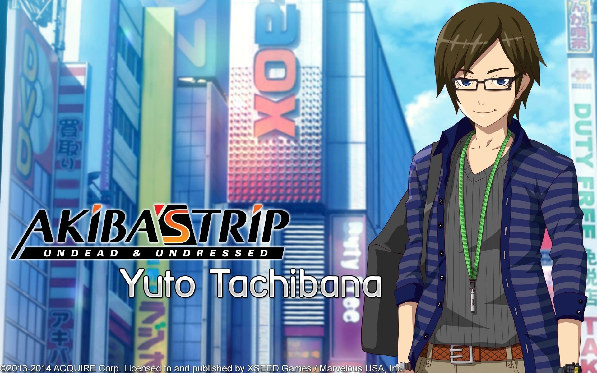 Download Anime Akiba's Trip HD Wallpaper