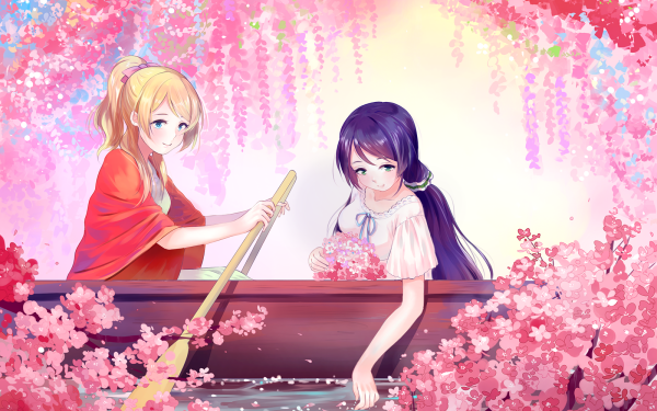 Anime Love Live! Eri Ayase Nozomi Tojo HD Wallpaper | Background Image