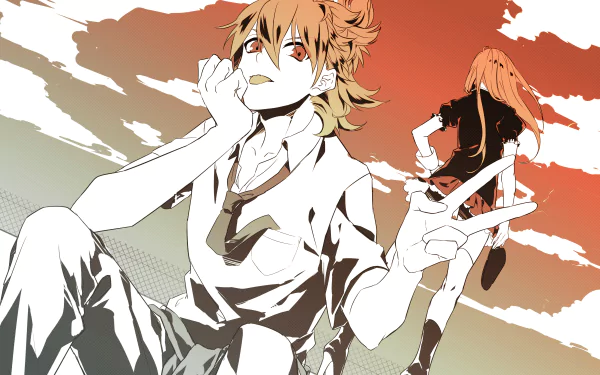 Urashima Kotetsu Midare Toushirou Anime Touken Ranbu HD Desktop Wallpaper | Background Image