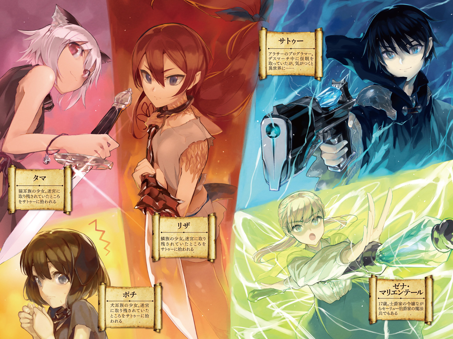 HD wallpaper: Anime, Death March kara Hajimaru Isekai Kyousoukyoku, Satou (Death  March) | Wallpaper Flare