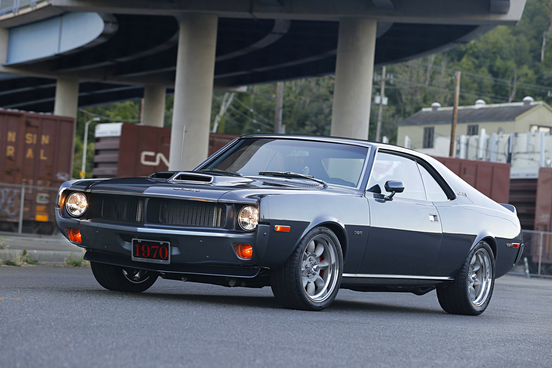 Download Muscle Car Hot Rod Vehicle AMC Javelin HD Wallpaper