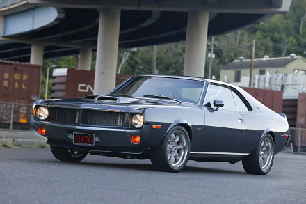 muscle car hot rod vehicle AMC Javelin HD Desktop Wallpaper | Background Image