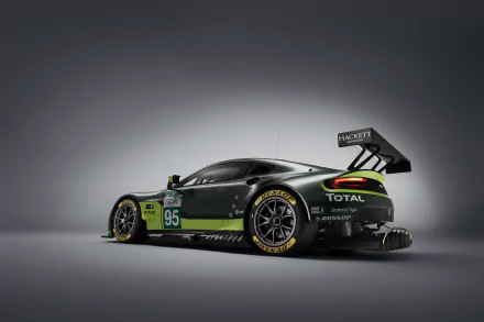 race car Aston Martin V8 Vantage GTE vehicle Aston Martin V8 Vantage HD Desktop Wallpaper | Background Image
