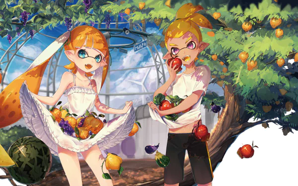 Download Gun Inkling (Splatoon) Video Game Splatoon HD Wallpaper by ...