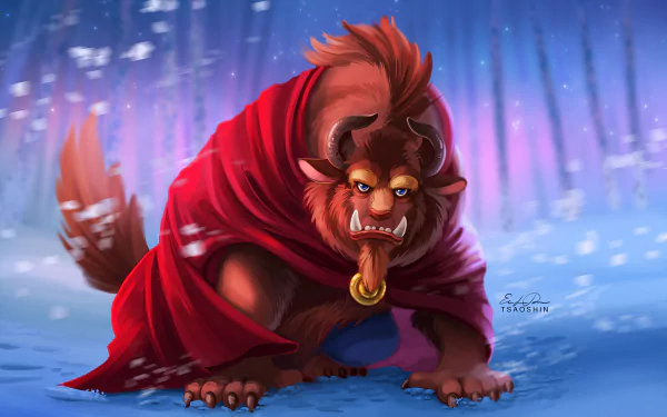 Disney Beast (Beauty and the Beast) Beauty And The Beast (1991) movie HD Desktop Wallpaper | Background Image
