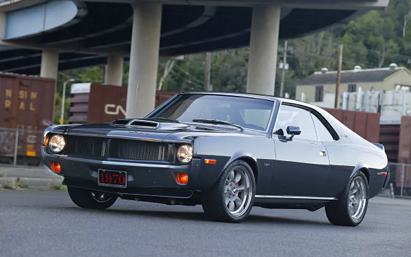 muscle car hot rod vehicle AMC Javelin HD Desktop Wallpaper | Background Image