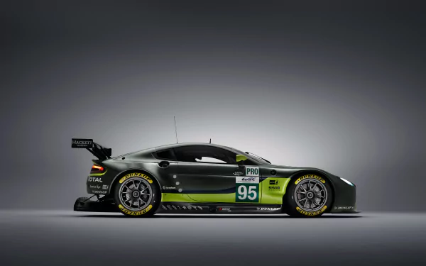 race car Aston Martin V8 Vantage GTE vehicle Aston Martin V8 Vantage HD Desktop Wallpaper | Background Image