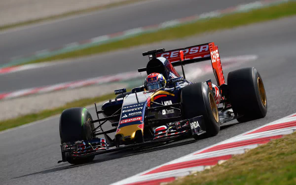 race car F1 Toro Rosso STR10 vehicle Toro Rosso HD Desktop Wallpaper | Background Image