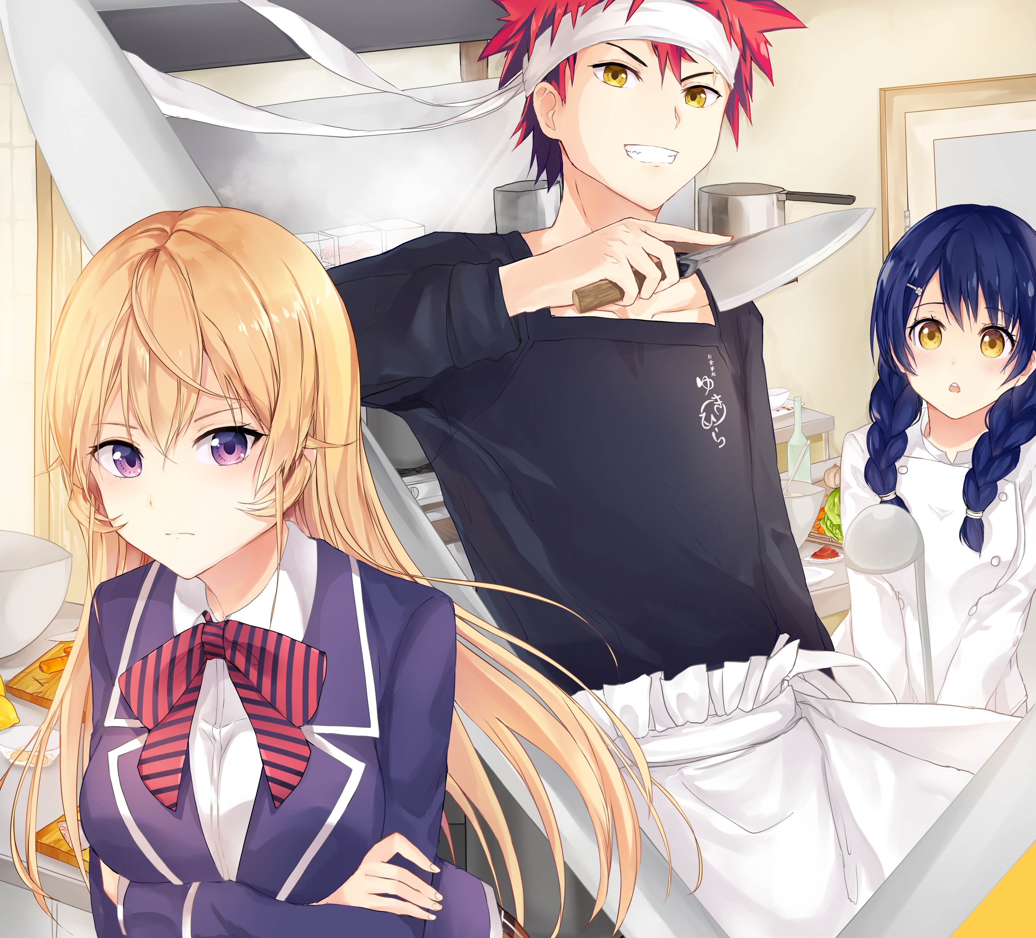 Anime Food Wars: Shokugeki no Soma HD Wallpaper