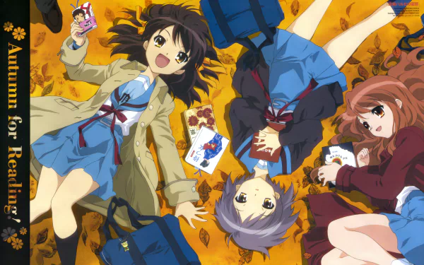 Anime The Melancholy of Haruhi Suzumiya HD Desktop Wallpaper | Background Image