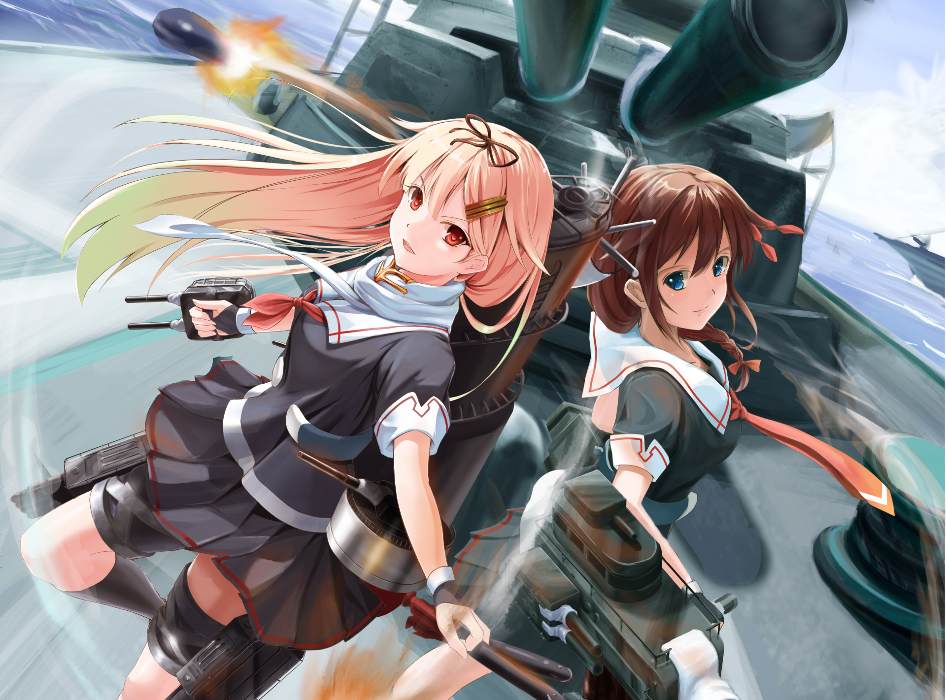 Download Anime Kantai Collection HD Wallpaper