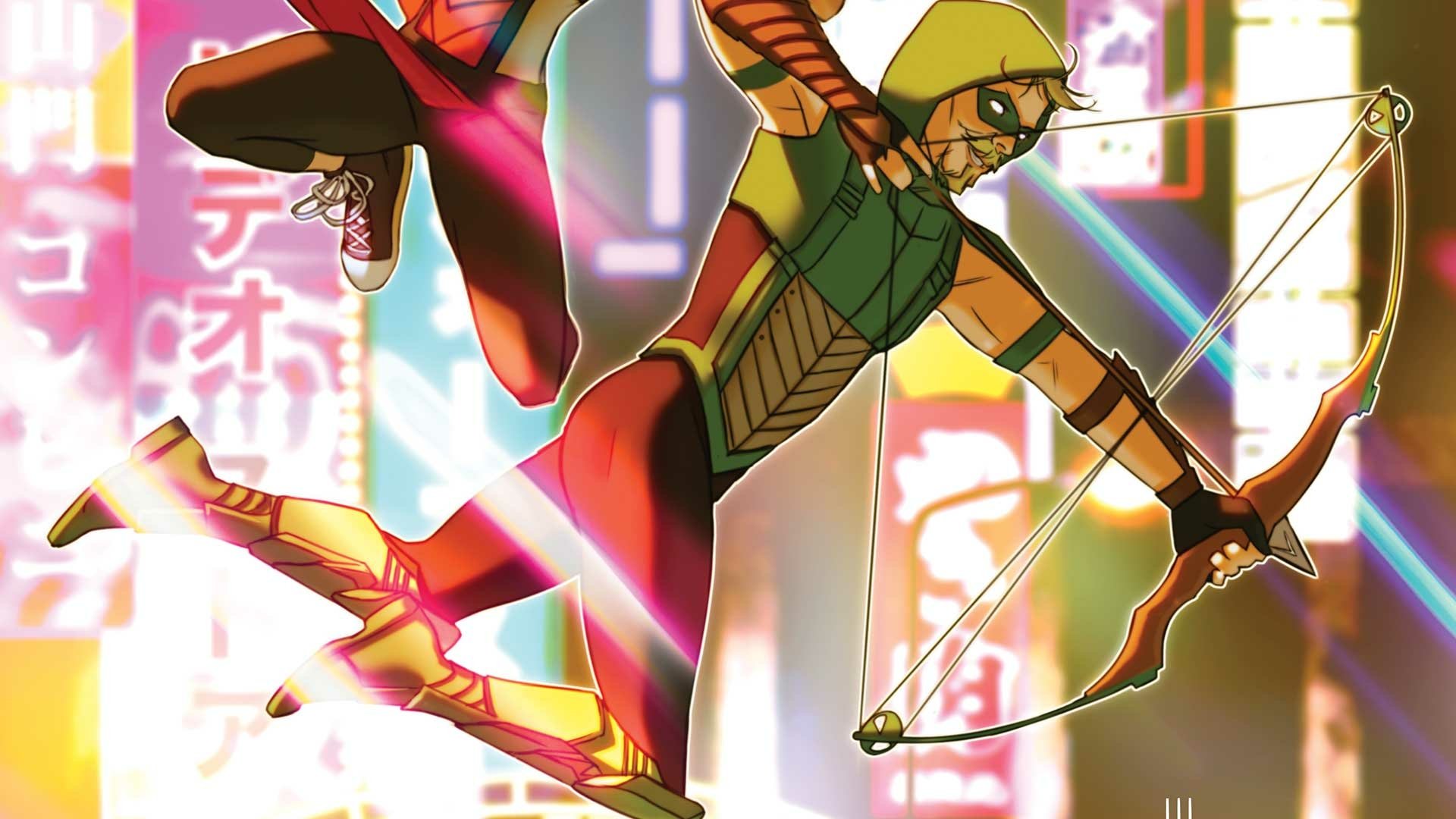 Download Comic Green Arrow HD Wallpaper