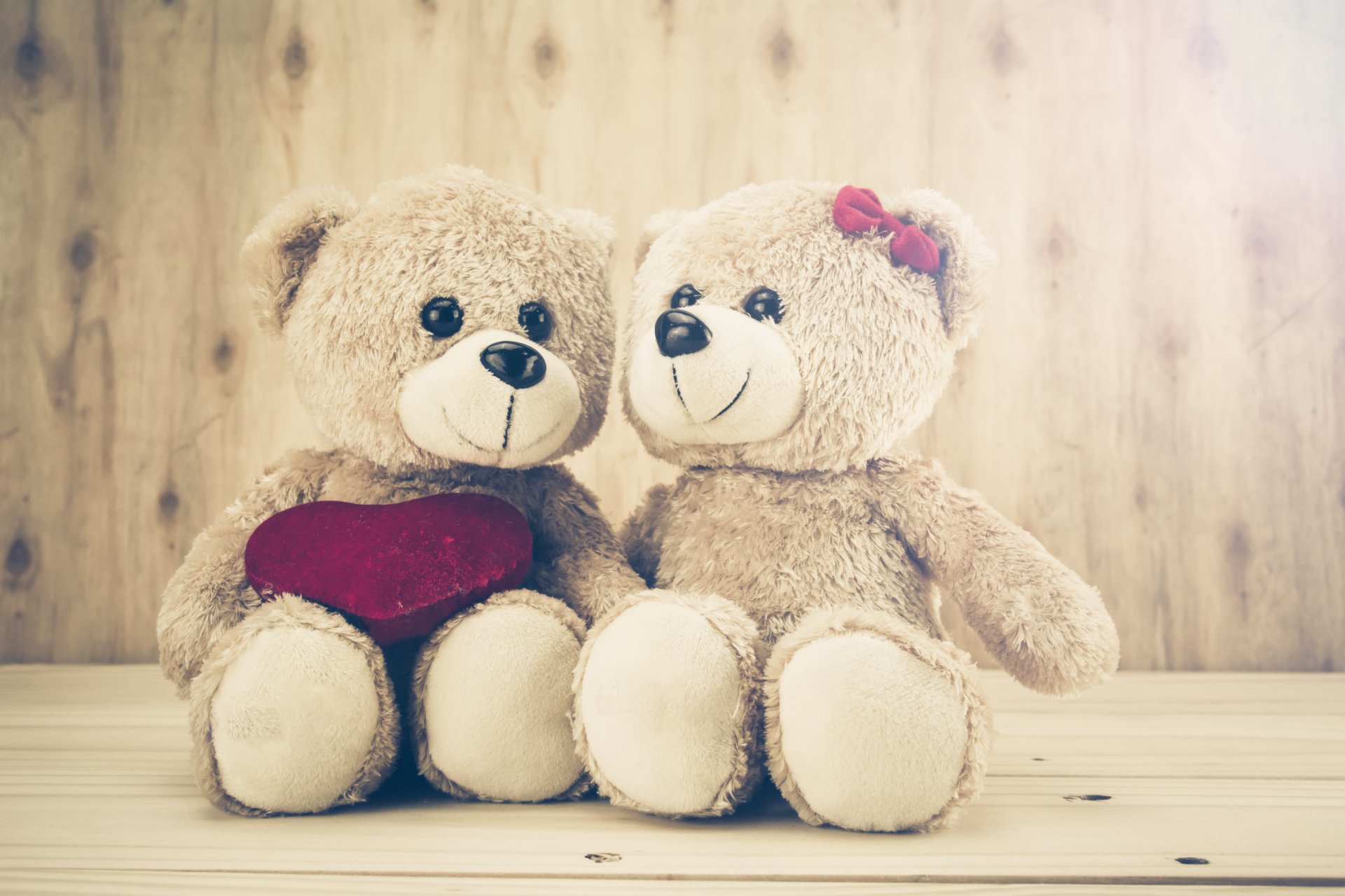 Download Romantic Love Teddy Bear Man Made Stuffed Animal  4k Ultra HD Wallpaper