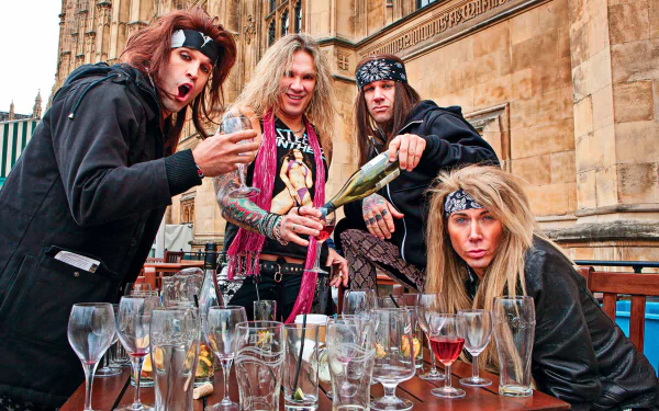 glam metal heavy metal music Steel Panther HD Desktop Wallpaper | Background Image