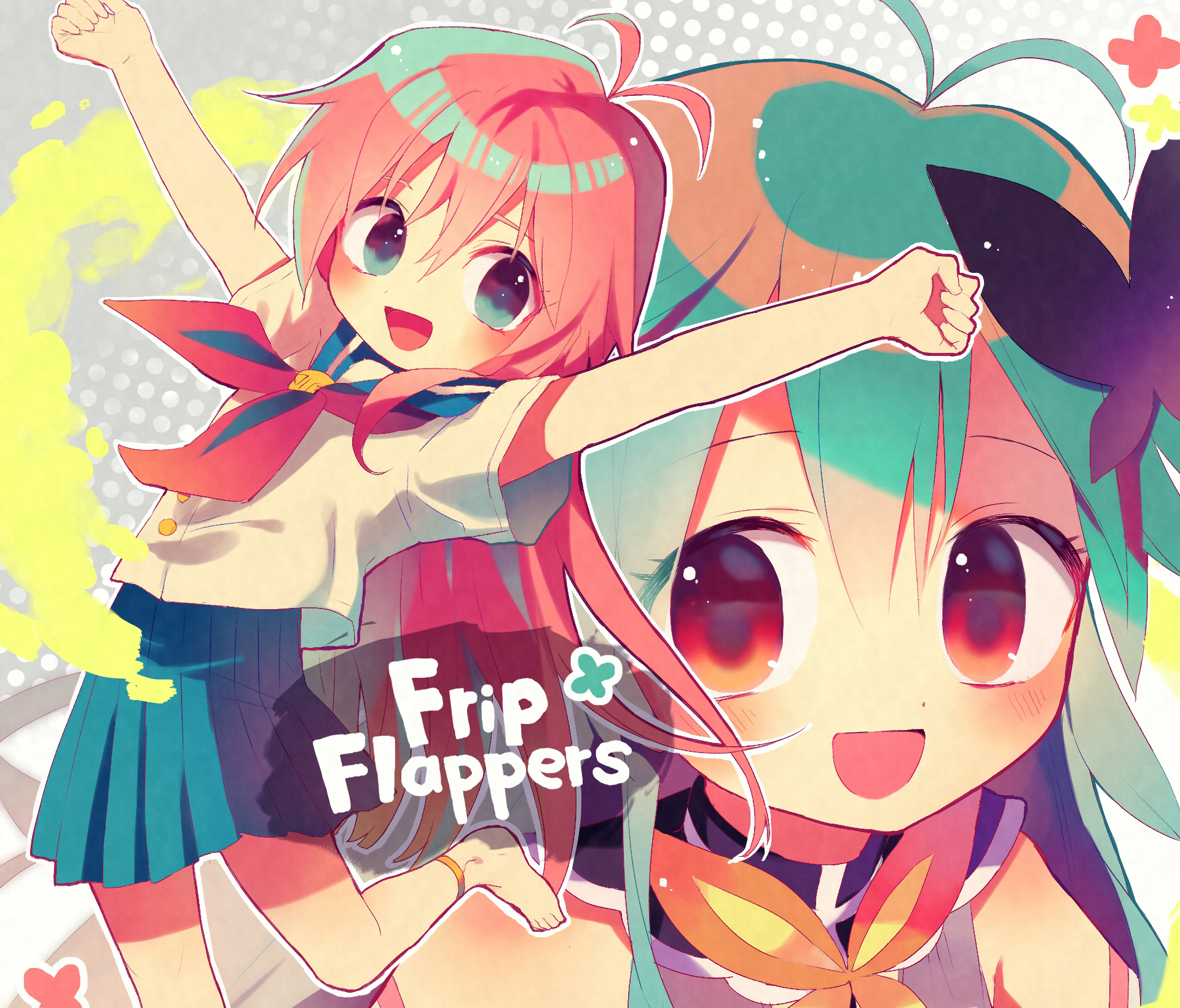 Anime Flip Flappers HD Wallpaper