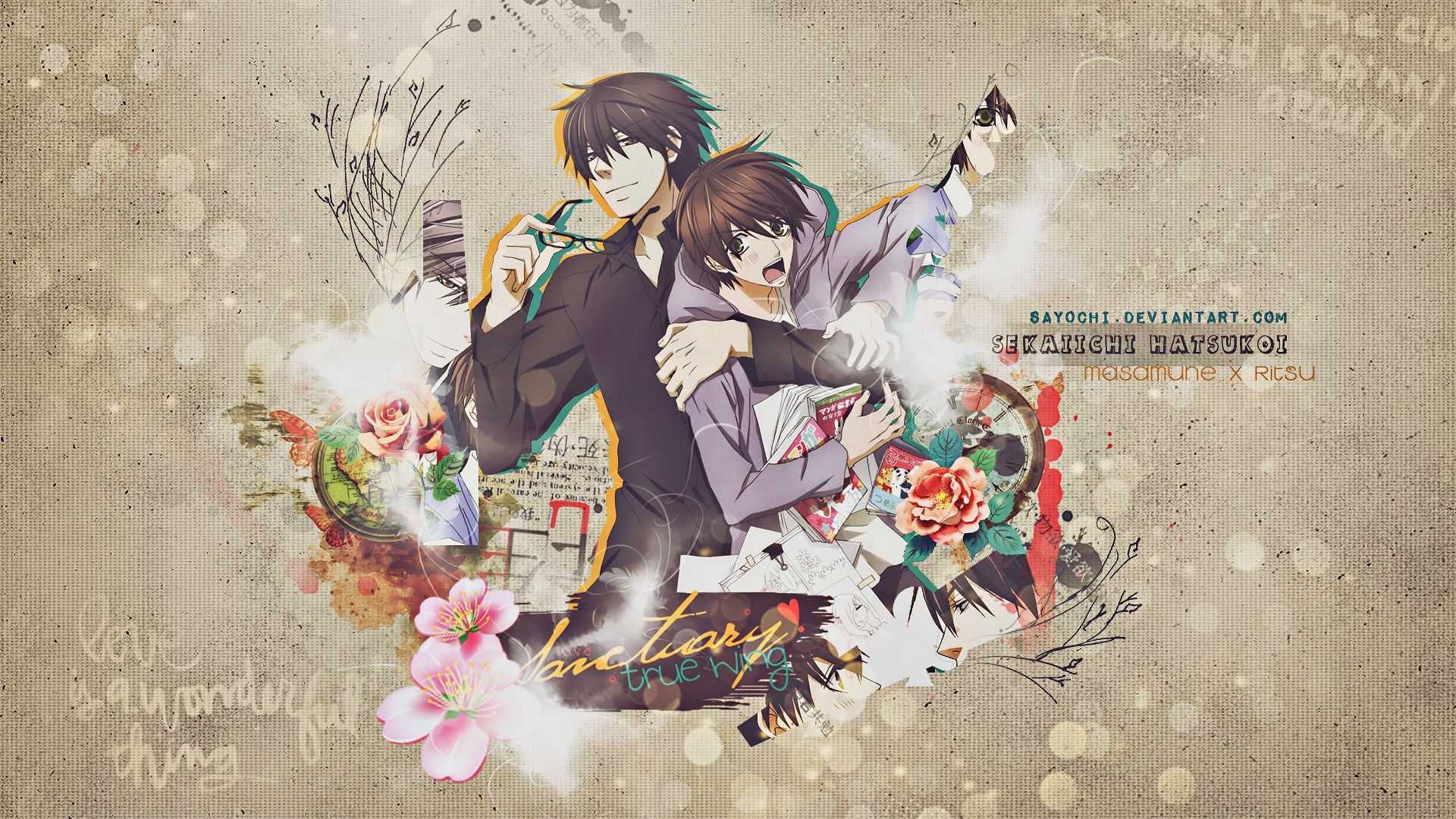 Anime Sekaiichi Hatsukoi HD Wallpaper | Background Image