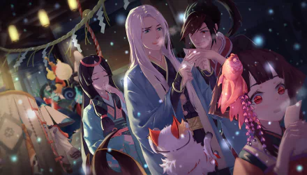 Anime Onmyoji HD Desktop Wallpaper | Background Image