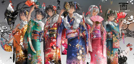 Zuikaku (Kancolle) Souryuu (Kancolle) Shoukaku (Kancolle) Kaga (Kancolle) Hiryuu (Kancolle) Akagi (Kancolle) Anime Kantai Collection HD Desktop Wallpaper | Background Image
