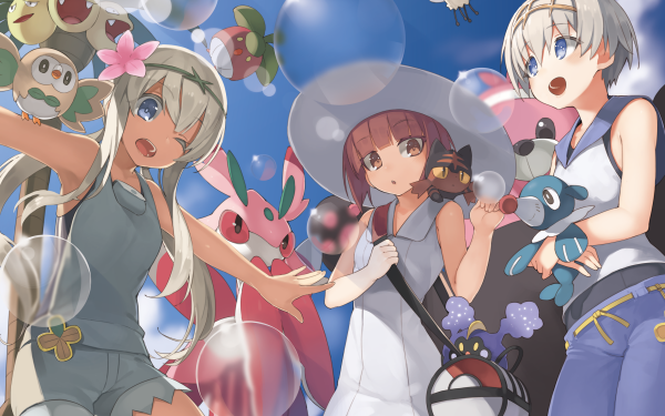 Anime Crossover Kantai Collection Pokémon HD Wallpaper | Background Image