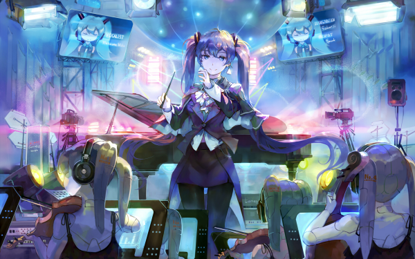 Anime Vocaloid Hatsune Miku HD Wallpaper | Background Image