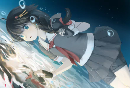 Shigure (Kancolle) Anime Kantai Collection HD Desktop Wallpaper | Background Image