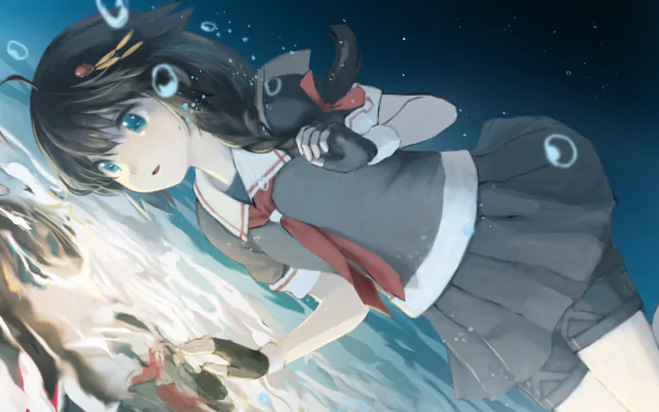 Shigure (Kancolle) Anime Kantai Collection HD Desktop Wallpaper | Background Image