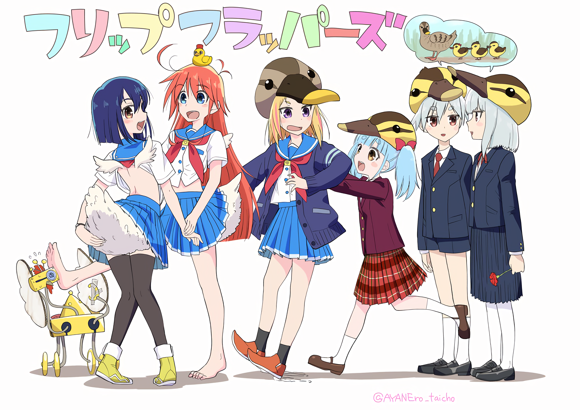 Flip Flappers HD Wallpaper | Background Image | 1920x1358 | ID:787164