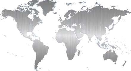  Silver Map of the World