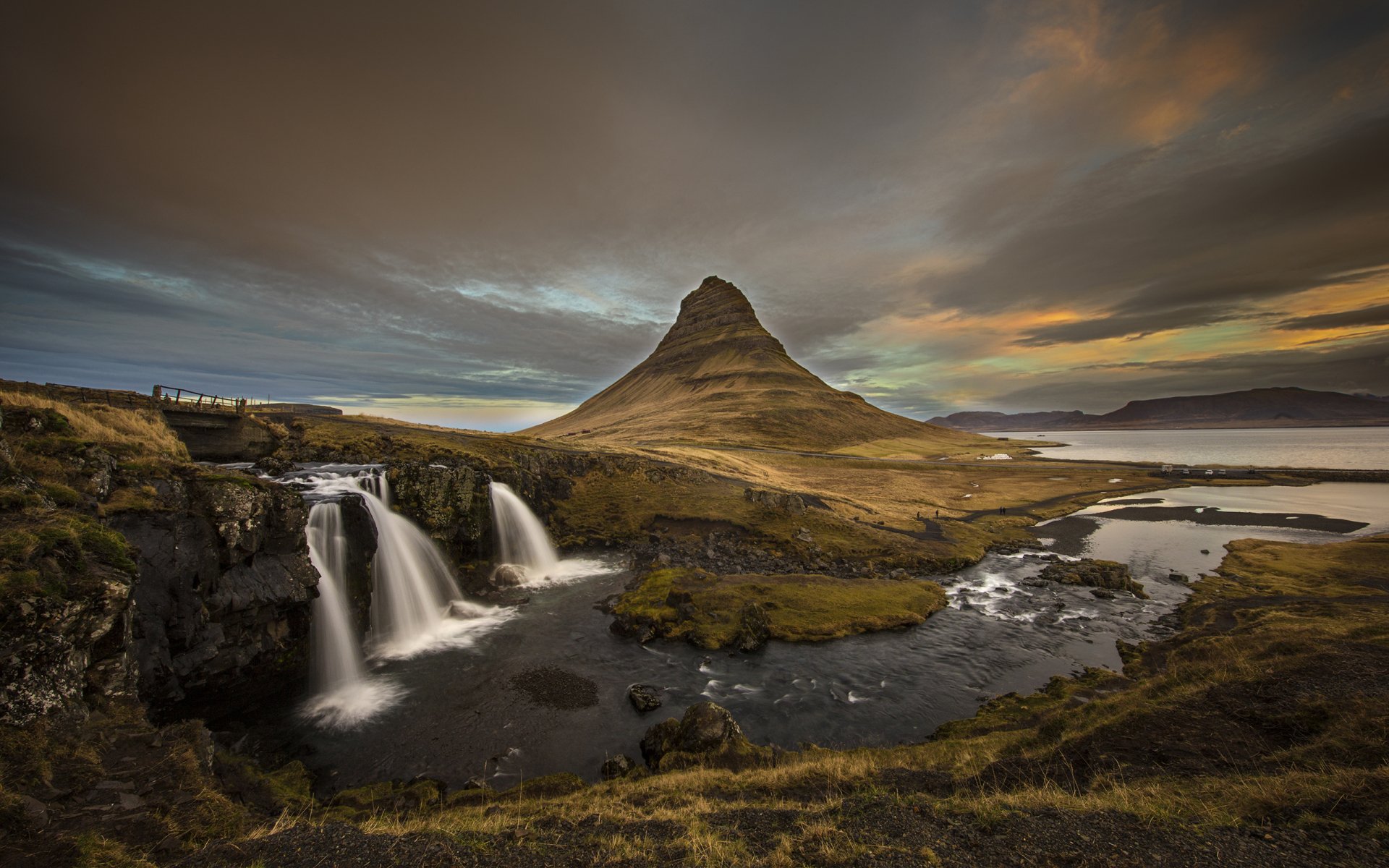 Download Waterfall Kirkjufoss Iceland Landscape River Nature Kirkjufell 