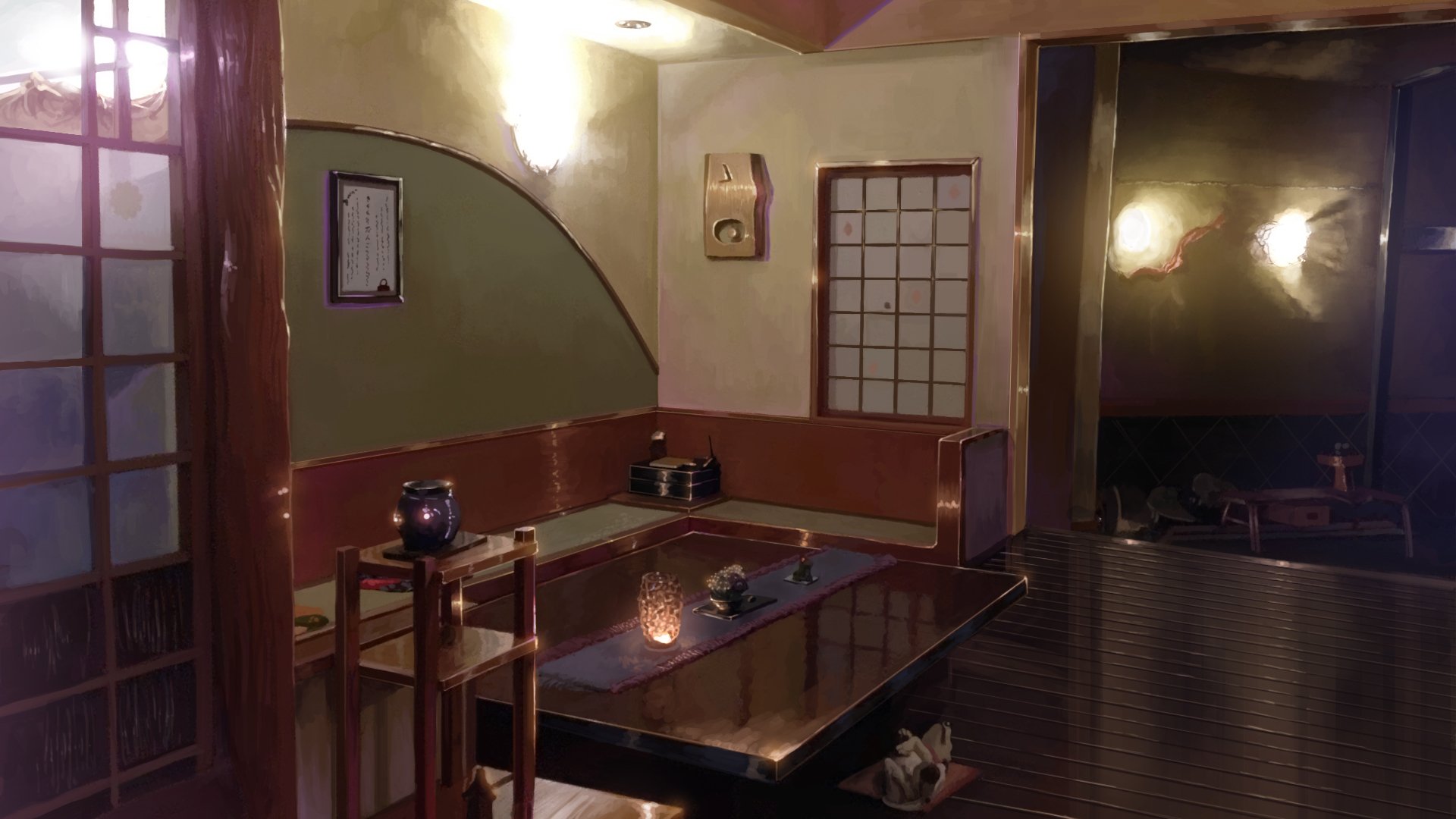 Download Anime Room Anime Room HD Wallpaper | 1920x1080 | Wallpaper Abyss