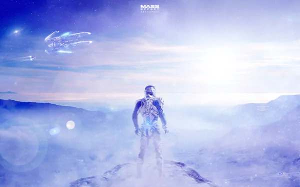 Scott Ryder video game Mass Effect: Andromeda HD Desktop Wallpaper | Background Image