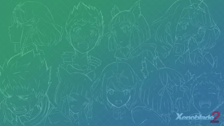 Nia (Xenoblade Chronicles 2) Pyra (Xenoblade) Rex (Xenoblade) video game Xenoblade Chronicles 2 HD Desktop Wallpaper | Background Image